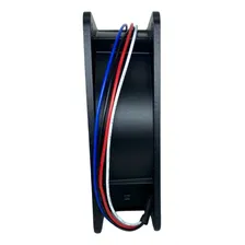 Ventilador De Painel 120x120x38mm 127/220V 12038abhbl Estrutura Preto Pás Preto Diâmetro 3.048 M Frequência 50/60hz Material Das Pás Plástico Quantidade De Pás 5 127/220v Foto mini  3