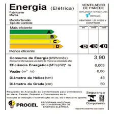 Ventilador De Parede Ventisilva 50cm Bivolt Vent50 Foto mini 2