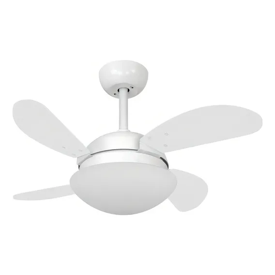 Ventilador De Teto 4 Pás E Luminária Volare Fly Mini Cj Foto 1