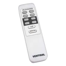 Ventilador De Teto Flow Branco Controle 220v Ventisol Foto mini 3
