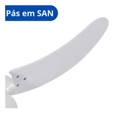Ventilador De Teto Tron Búzios Max 3 Pás Branco Casa Escritorio 110v Foto mini 4