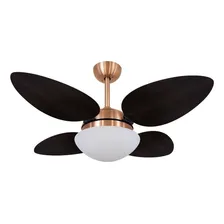 Ventilador De Teto Vr42 Pétalo Volare Tabaco Hi Foto  mini 1