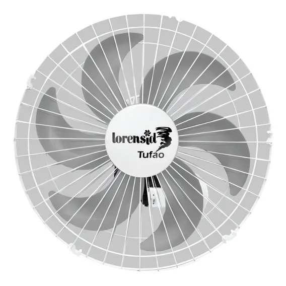 Ventilador Parede 50cm Tufao Branco Bivolt Lorensid Foto 1