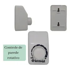 Ventilador Parede 50cm Tufao Branco Bivolt Lorensid Foto mini 3