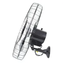 Ventilador Parede 60cm 200W Industrial Turbo Turbão 3 Pás Bivolt 110V 220V Preto Vitalex Foto mini 3