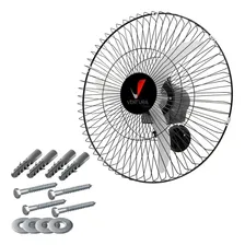 Ventilador Parede 60cm Preto Bivolt Ventidelta + Kit Fixador Diâmetro 60 Cm 110v/220v Foto mini 1