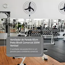 Ventilador Parede 60cm Ventisol Bivolt Com 3 Pás Plastico Foto mini 2