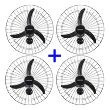 Ventilador Parede Industrial Oscilante 60cm Kit 04 Ventisol 110V Foto mini 1