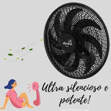 Ventilador Parede Oscilante 60cm Power Silence 110v Dômina Foto mini  2