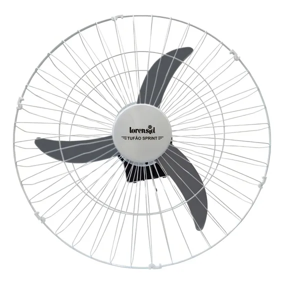 Ventilador Parede Tufão Sprint Branc M3 60cm 127V Lorensid Foto 1