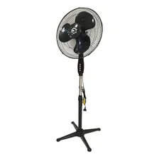 Ventilador Pedestal Coluna Ajustável 127v Preto Foto mini 4