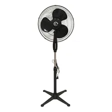 Ventilador Pedestal Coluna Ajustável 127v Preto Foto mini 1