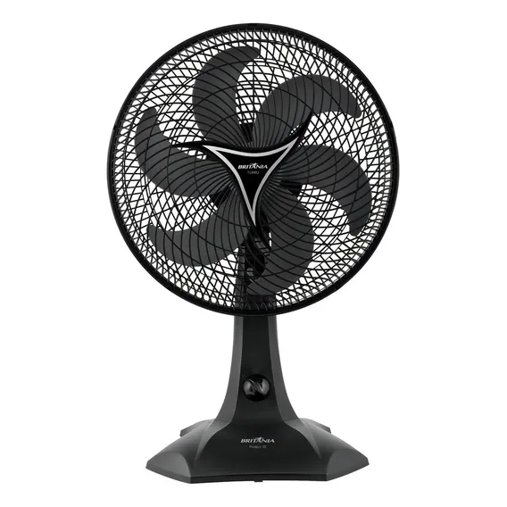 Ventilador Protect 30 Six Preto 60W Britânia 220v Foto 1