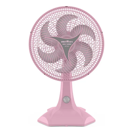Ventilador Rosa Britânia Bvt302 Tecnologia Maxx 60w 220v Foto 1