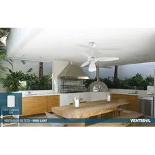 Ventilador Teto 3p Wind Light - 127v - Branco Ventisol Foto mini 4