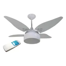 Ventilador Teto Branco 4 Pás Branca Controle Remoto Autentic 220v Foto mini 1