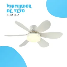 Ventilador Teto Com Luz Integrada Ventilador Teto Silencioso 6 Pás Facil Tippi Foto mini 3