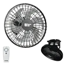 Ventilador Teto Controle Remoto Orbital Loren Sid 50cm Preto Diâmetro 50 Cm 110v/220v Foto mini 1