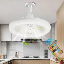 Ventilador Teto Inteligente: Ventilador Teto Luz Led Foto mini 4