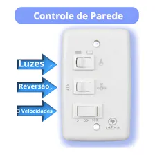 Ventilador Teto Latina Branco 3 pás VT633 220v Foto mini 4