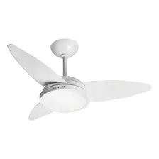 Ventilador Teto Led 220v 130w Branco 3 Pás Tron Ventiladores Foto mini 1