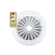 Ventilador Teto Silencioso: Lâmpada Ventilador Teto Led Foto mini  3