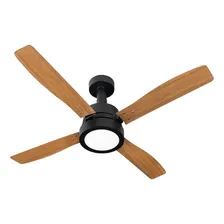 Ventilador Teto Venti-delta Vintage Preto-fosco 220v 3000k Foto  mini 1