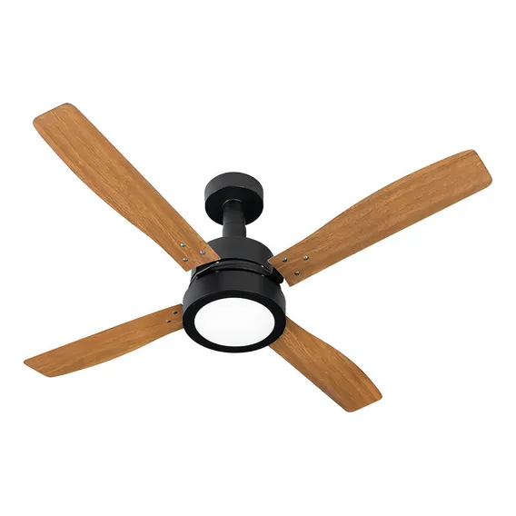 Ventilador Teto Venti-delta Vintage Preto-fosco 220v 3000k Foto 1