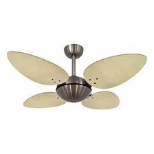 Ventilador Teto Volare Bronze Office 4 Pás Natural 220v Foto  mini 1