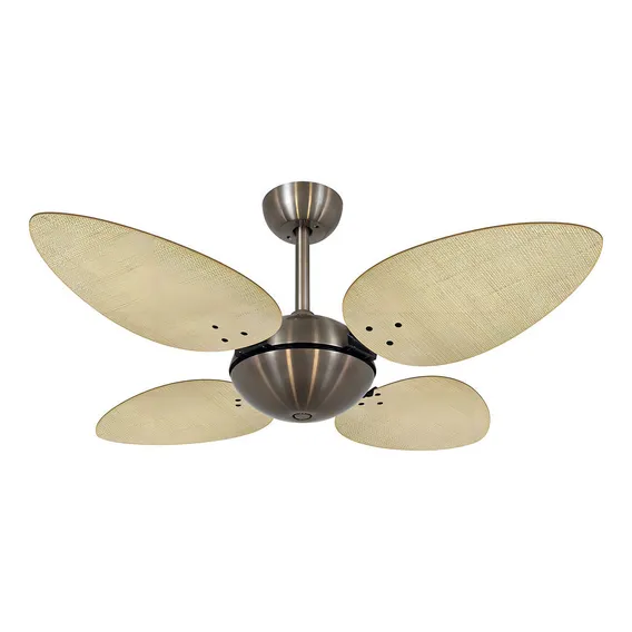 Ventilador Teto Volare Bronze Office 4 Pás Natural 220v Foto 1