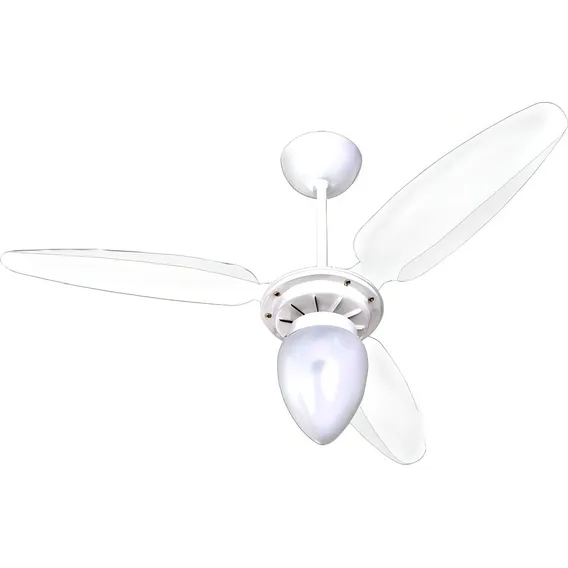 Ventilador Teto Wind Branco 3 Pás Transparente Ventisol Foto 1