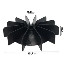 Ventoinha Hélice Ventilador Do Motor Para Lavadora Vonder Lav2300i 68.98.230.101 Foto mini 3
