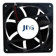 Ventoinha Ventilador Coller Fan Jng 80x80x25 12v 01 Uni Led Sem Led Foto mini 1
