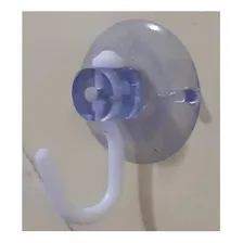 Ventosa 40mm 4cm Silicone Vidro AcrÃlico Pvc C/gancho 50un Foto mini 2