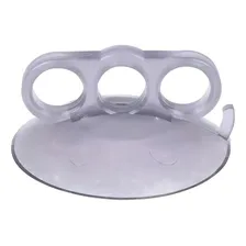 Ventosa Garra 3 Dedos Pvc Cristal 110mm Martelinho De Ouro Foto mini 1