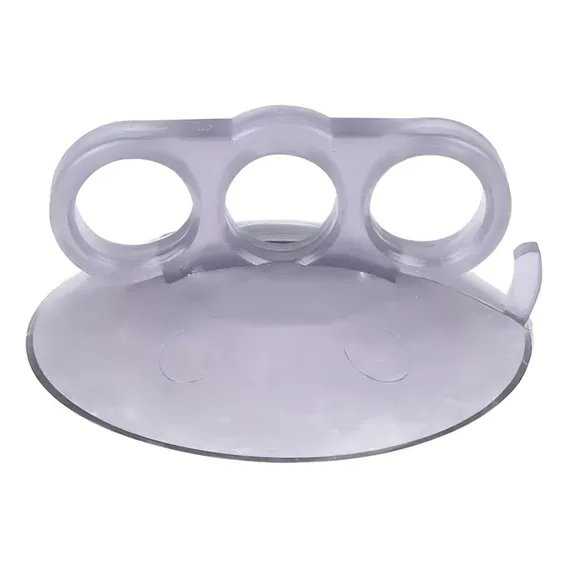 Ventosa Garra 3 Dedos Pvc Cristal 110mm Martelinho De Ouro Foto 1