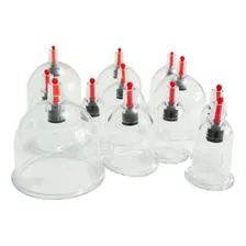 Ventosa Terapia 12 Copos Sucção Estética Fácil Aplicação Foto mini 3