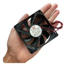 Ventuinha Micro Ventilador 80x80x15mm Cooler 12v Com Fio Foto mini 4