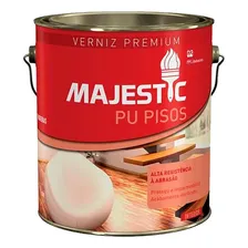 Ver-niz Pu Brilhante Incolor Majestic Assoalho Madeira 3,6l Foto mini 1