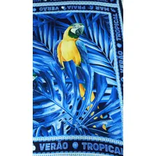 Verão Cangas Araras Preto Ou Azul 1,40 X 1,40 Lindas Tamanho 1,40x1,40 Foto mini  3