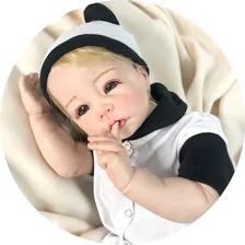 Verdadeiro Bebê Reborn Menino Imediato Foto  mini 1