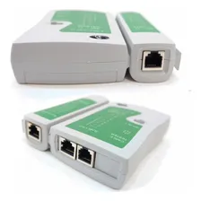 Verificador Cabo De Rede Rj45 Cat5e Cat5 Testador + Bateria Foto mini 4