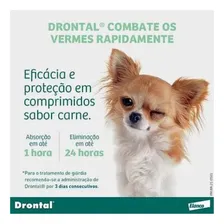 Vermífugo Drontal Plus Carne - Cães10kg - 2 Comp Foto mini  3
