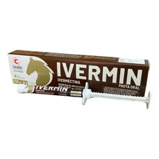 Vermífugo em pasta oral Ivermin Calbos para cavalos 6g Foto mini  2