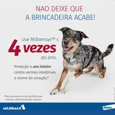 Vermífugo Milbemax Cães 5 - 25kg C/ 2 Comprimidos Elanco Foto mini 4