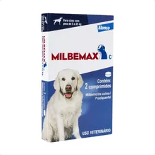 Vermífugo Milbemax Cães 5 - 25kg C/ 2 Comprimidos Elanco Foto mini 1