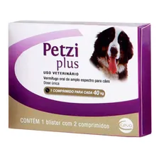 Vermífugo Petzi Plus Cães 3,2g - Ceva Foto mini 1