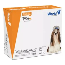 Vermífugo Vermicanis Plus 400mg Vermifugo 4 Comprimidos Cães 5kg Foto mini  2