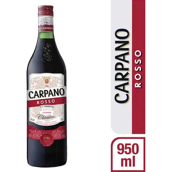 Vermouth Carpano Classico Rosso 950ml Foto 1