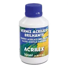 Verniz AcrÃlico Brilhante Acrilex 100ml Foto mini 1